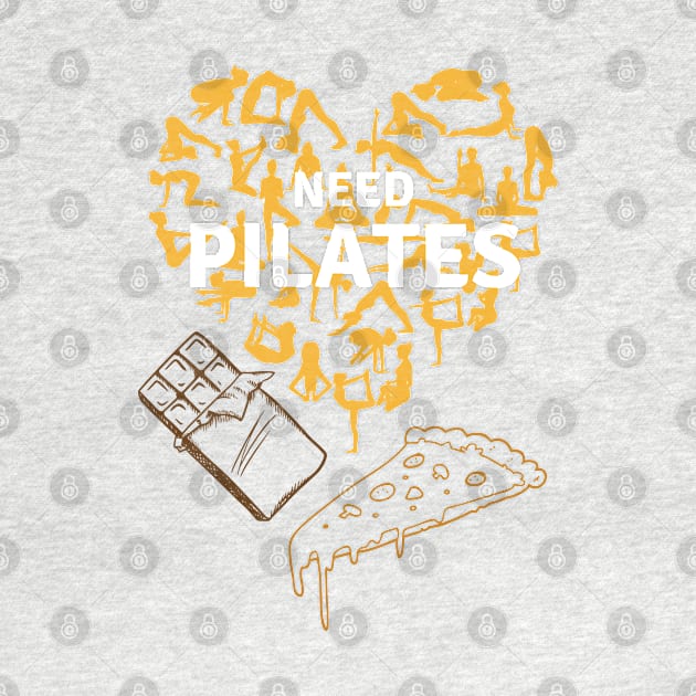 Need Pilate, pizza & chocolate. by create